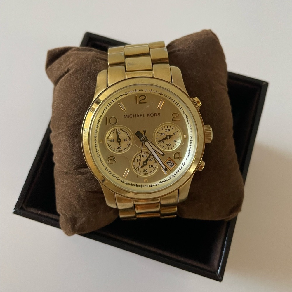 Michael Kors Women Gold Watch